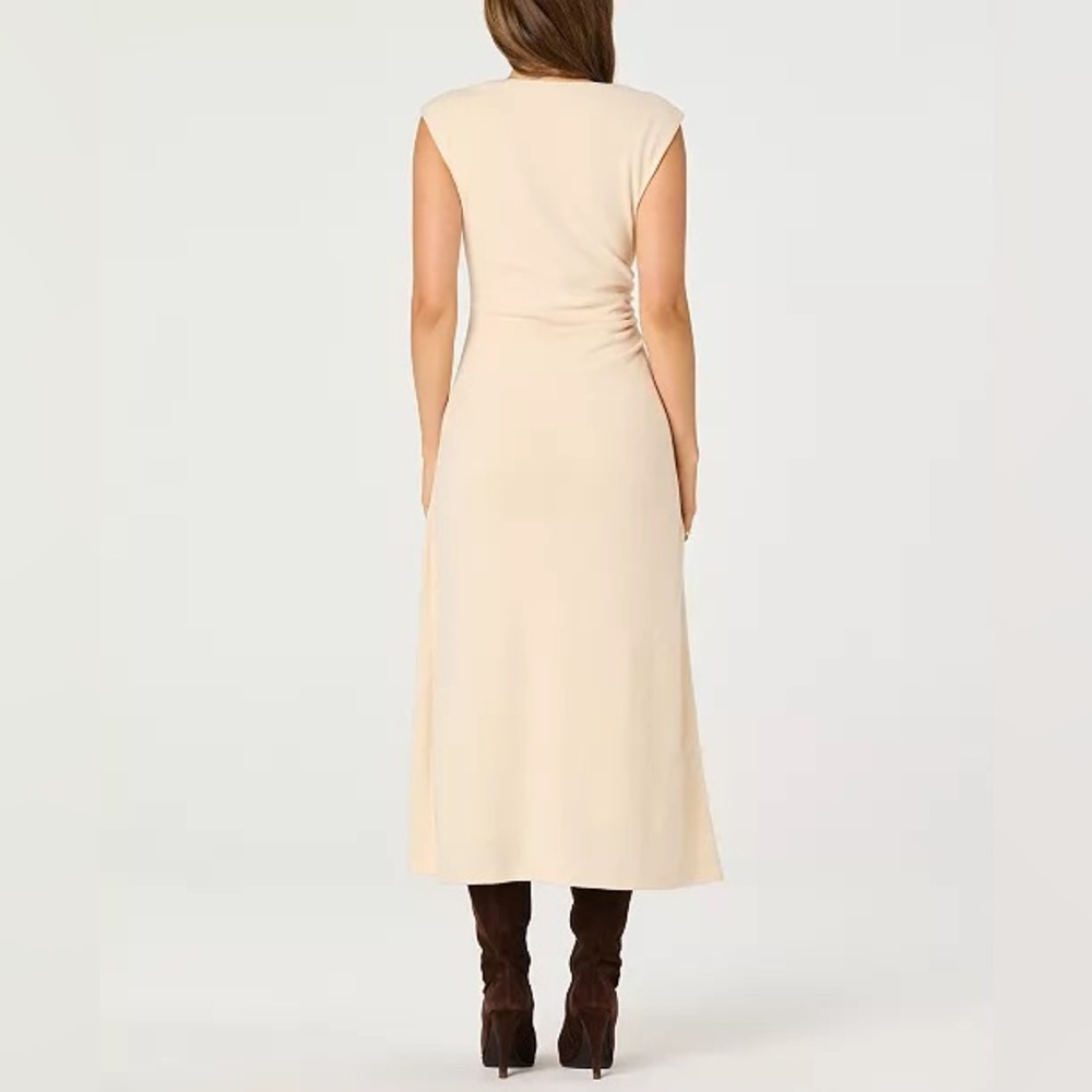 ASTR THE LABEL HACCI BUTTERCREAM MIDI DRESS - Picture 4 of 8